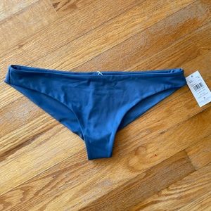 RVCA Swim Bottom Low Rose Cheeky Size Large New With Tags